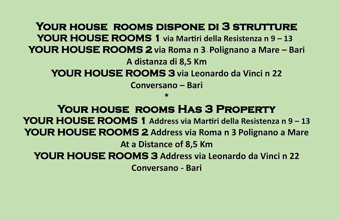 Your House Rooms 1-1